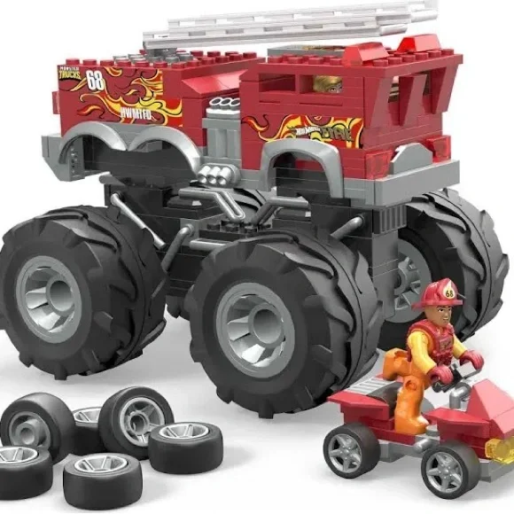 Mega Hot Wheels Monster Trucks HW 5-Alarm Monster Truck-New